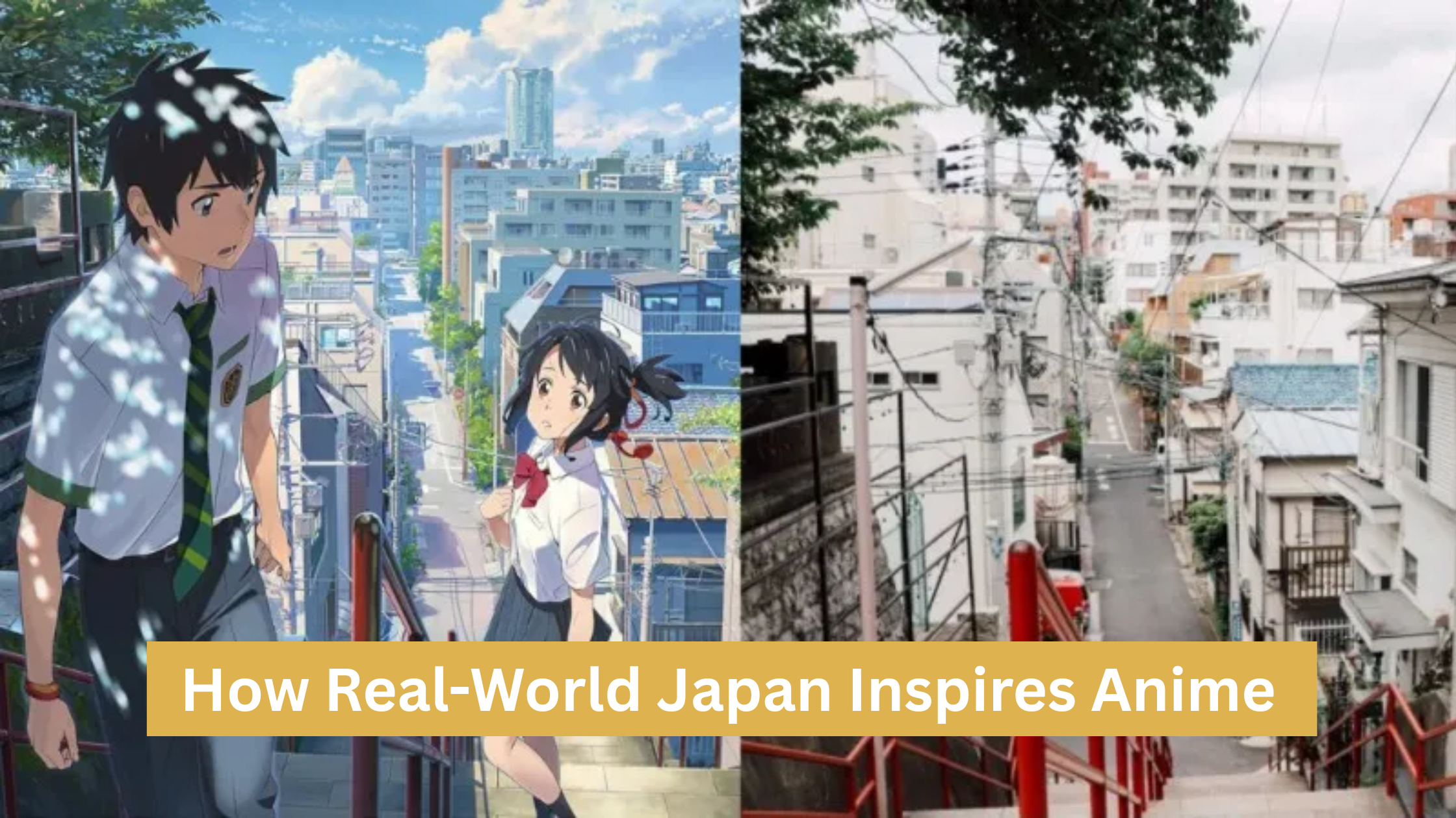 How Real-World Japan Inspires Anime