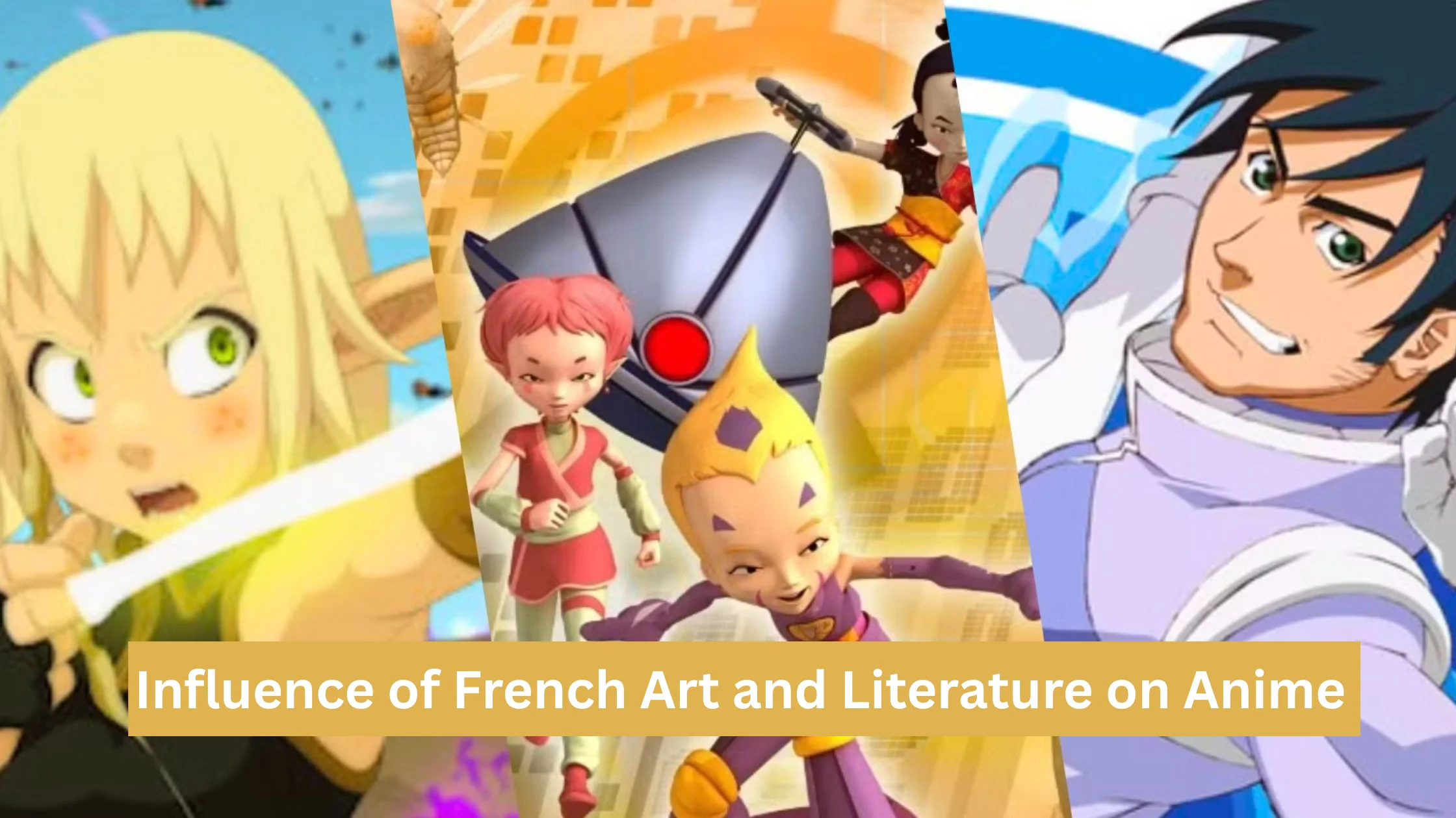 Influence of French Art and Literature on Anime
