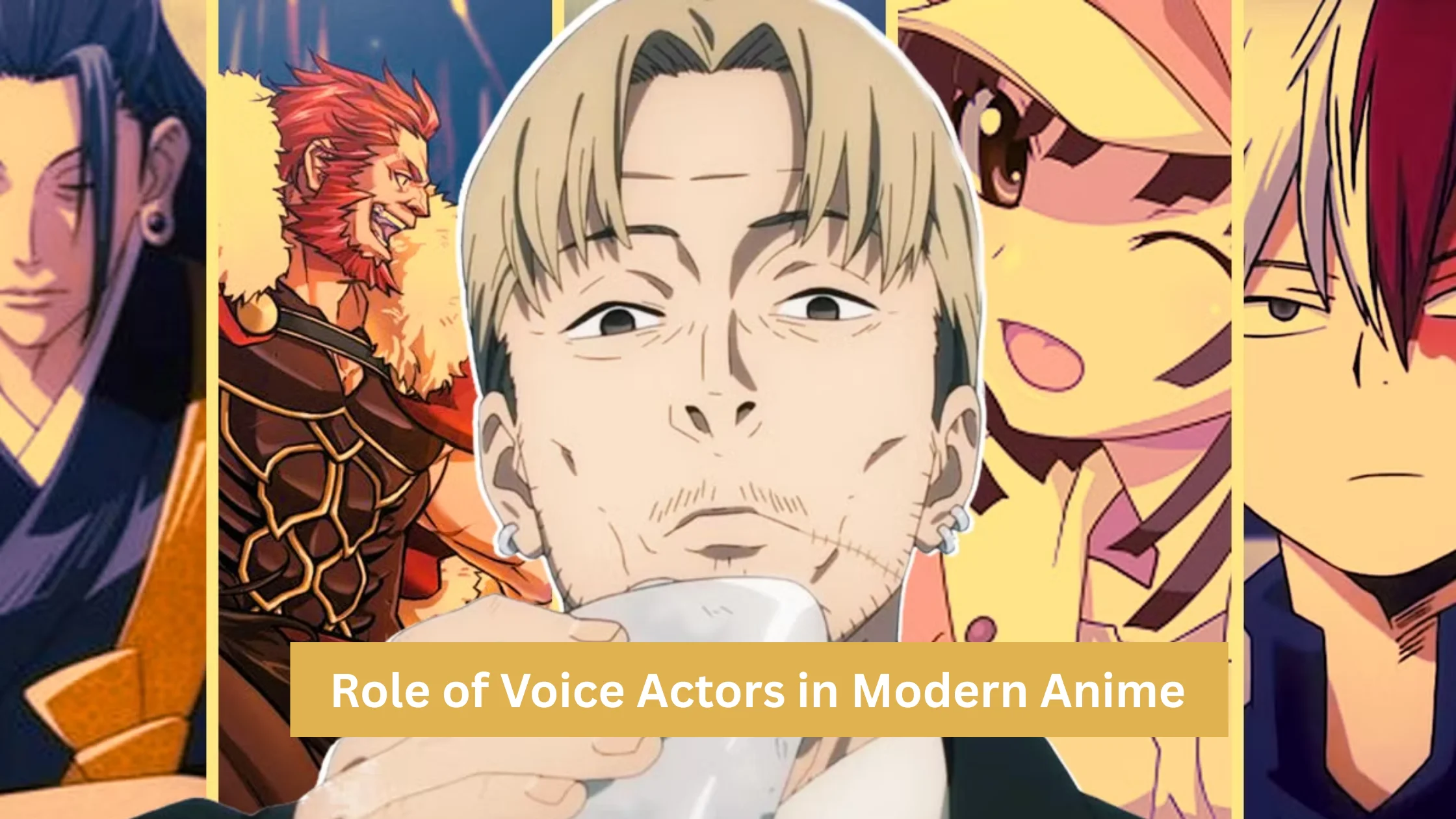 Voice Actors in Modern Anime