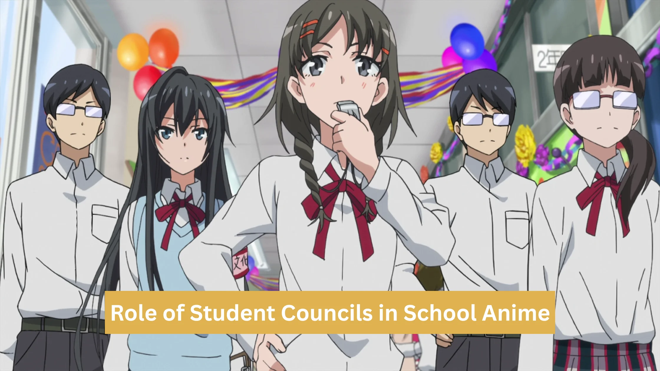 student councils in anime