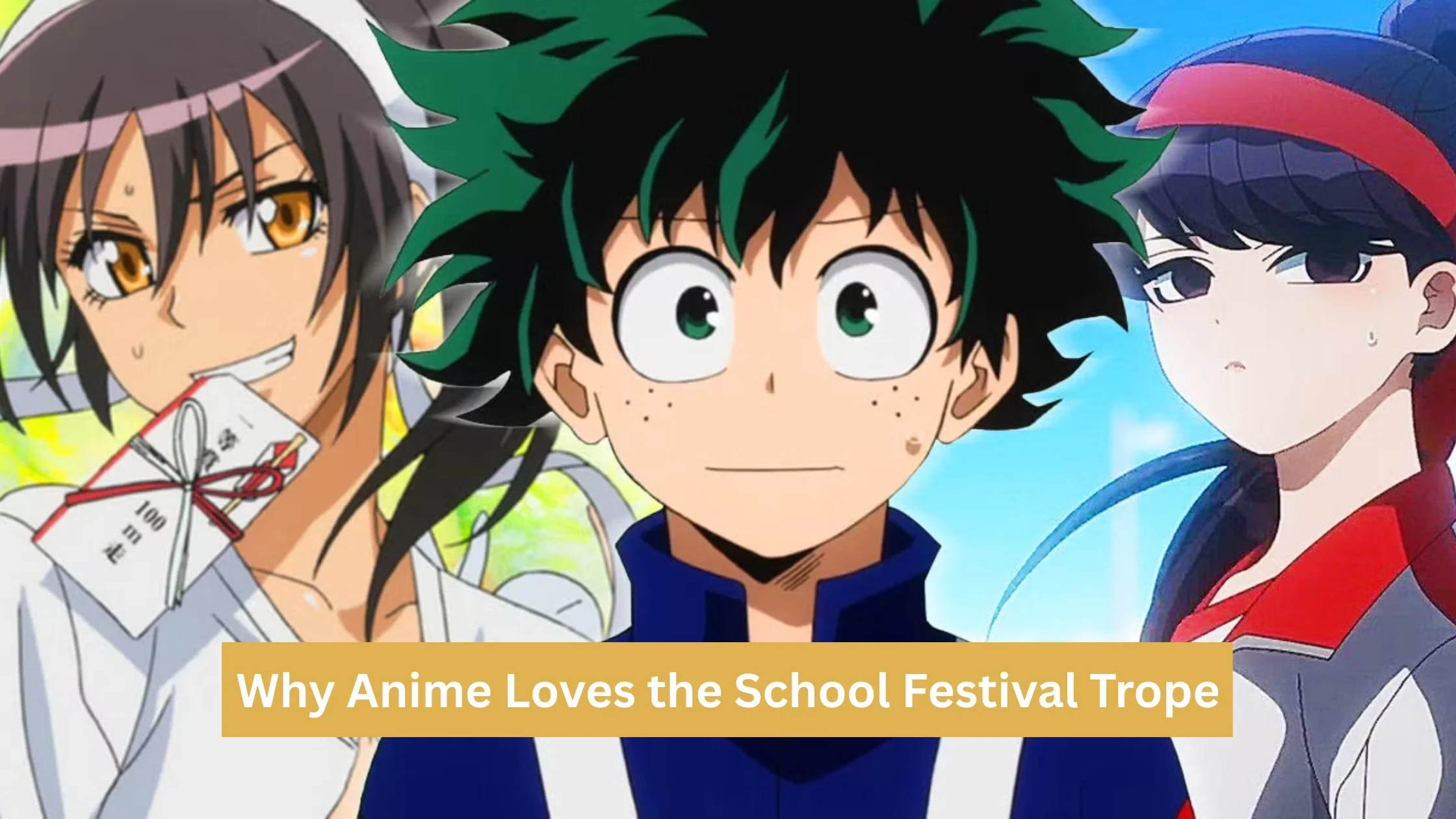 School festival trope in anime