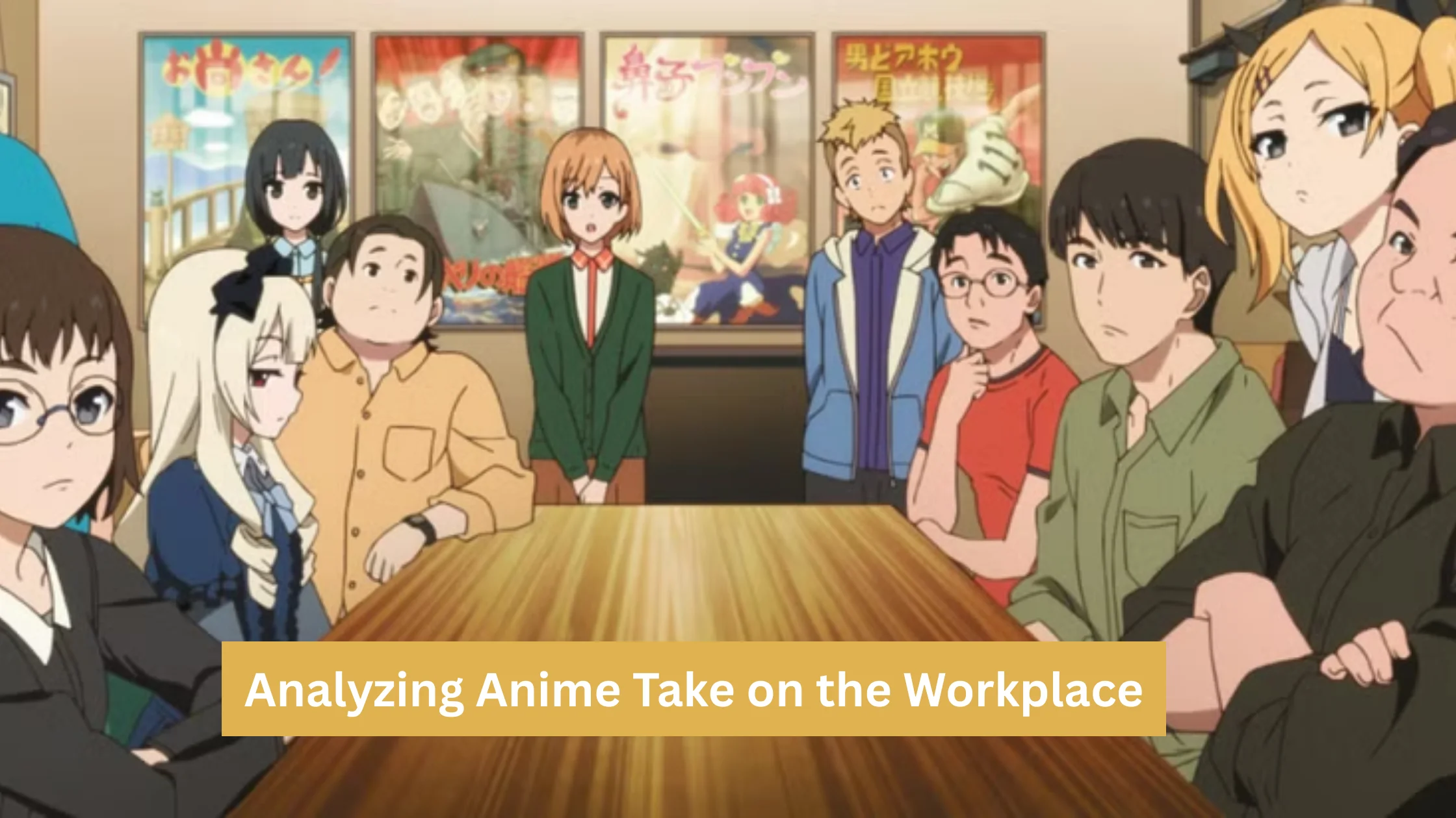Anime about working adults