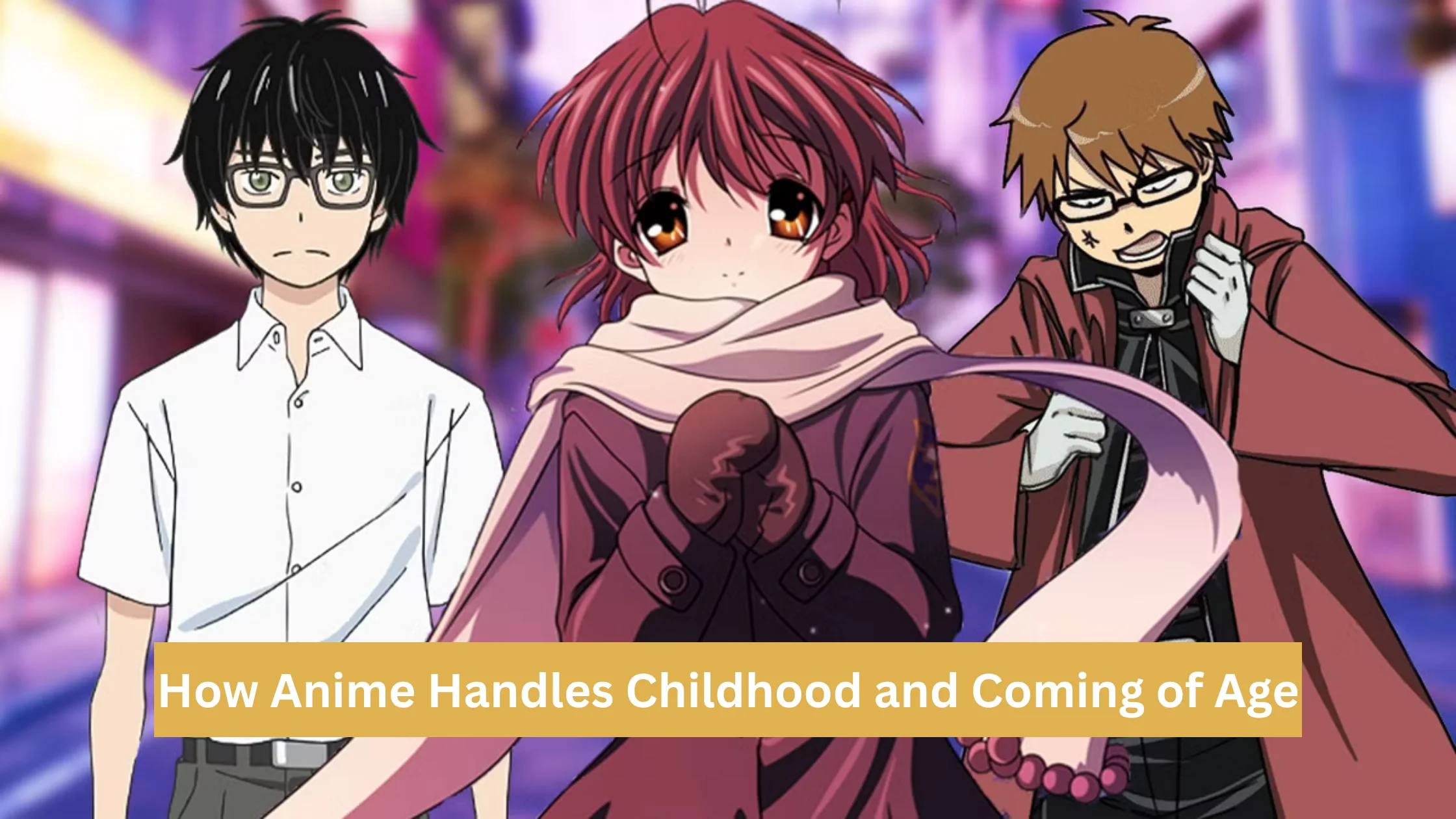 anime coming of age stories